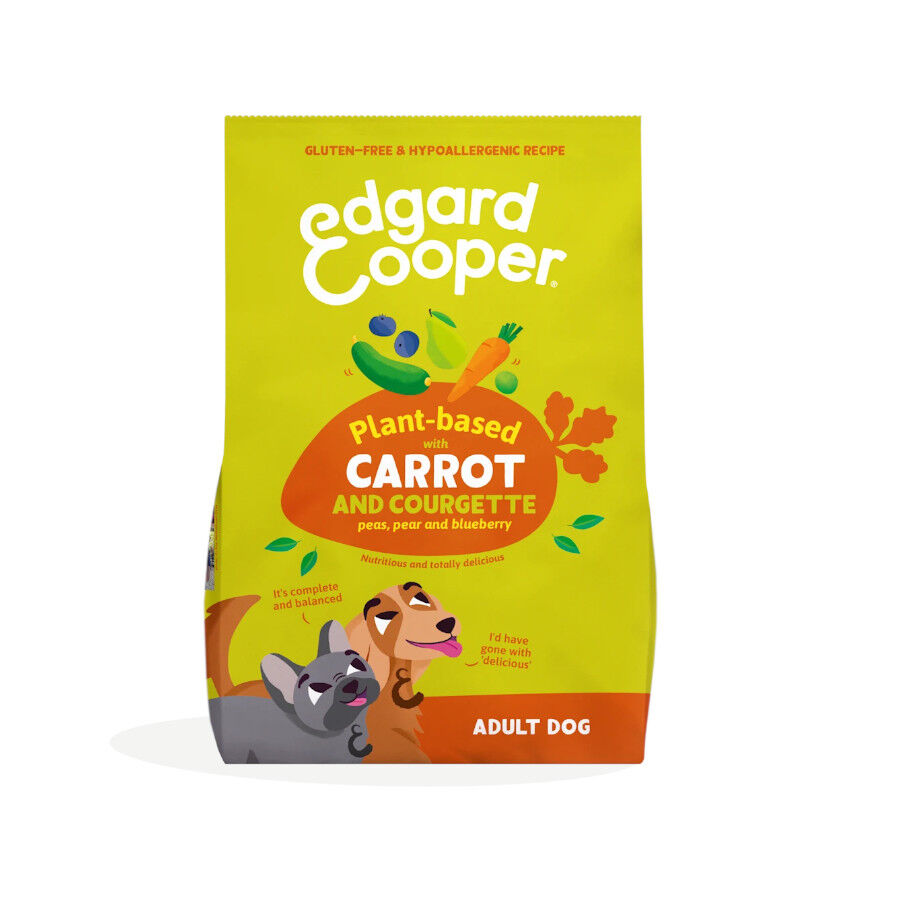 7 kg Edgard & Cooper Zanahoria y Calabac&iacute;n pienso para perros, , large Imagen numero 1