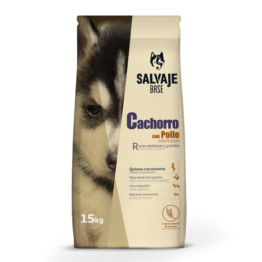 Salvaje Base Puppy pienso para perros