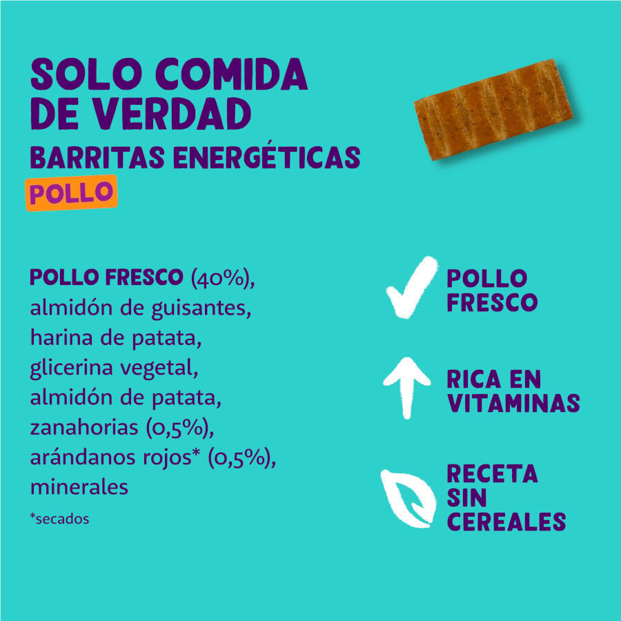 1 barrita Edgard & Cooper Barritas de Pollo snack para perros, , large indicador imagen numero 4