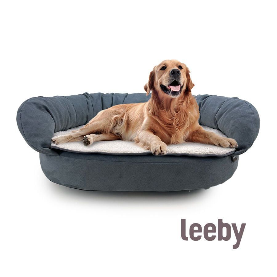 Leeby Sof&aacute; Ortop&eacute;dico Viscoel&aacute;stico Gris para perros, , large indicador imagen numero 2