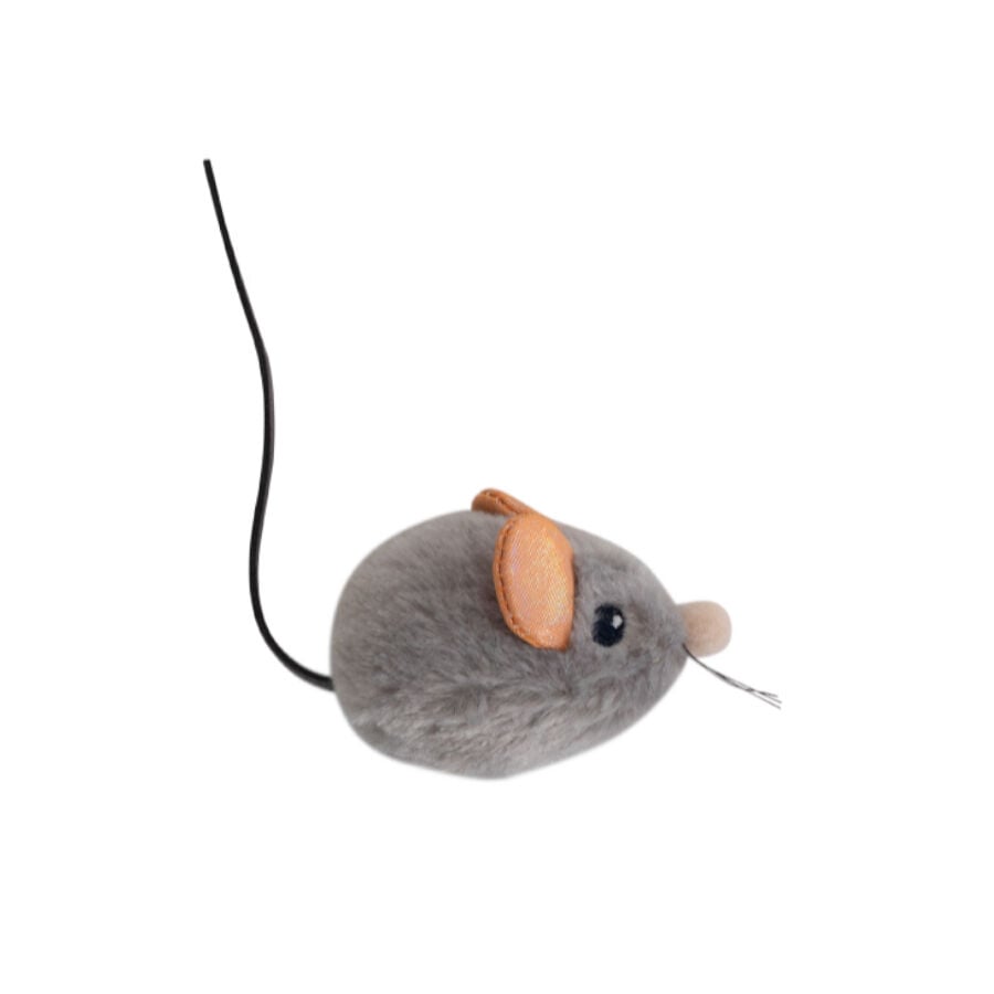 Catstages Squeaky Squeaky Gris Rat&oacute;n de Juguete con Catnip para gatos, , large Imagen numero 1