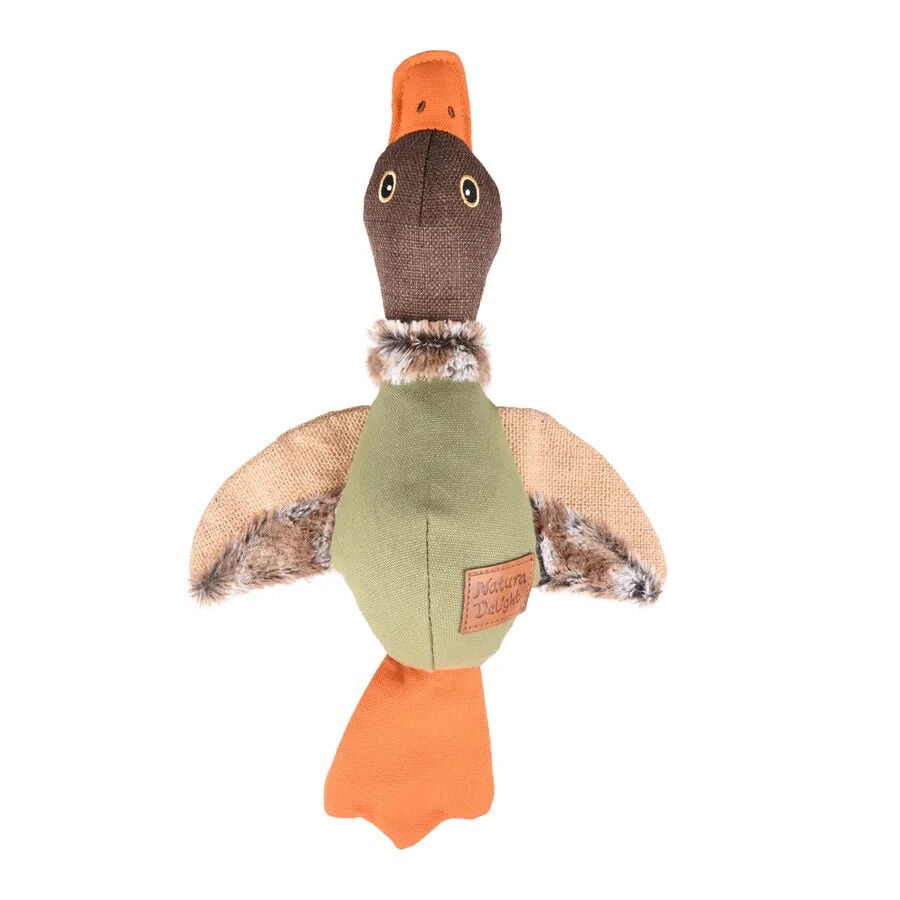 Flamingo Natura Delight Pato de Peluche para perros, , large Imagen numero 1