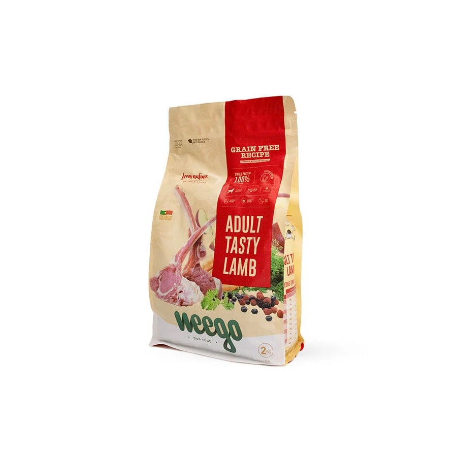 10 kg Weego Grain Free Adult Tasty Cordero pienso para perros , , large indicador imagen numero 1