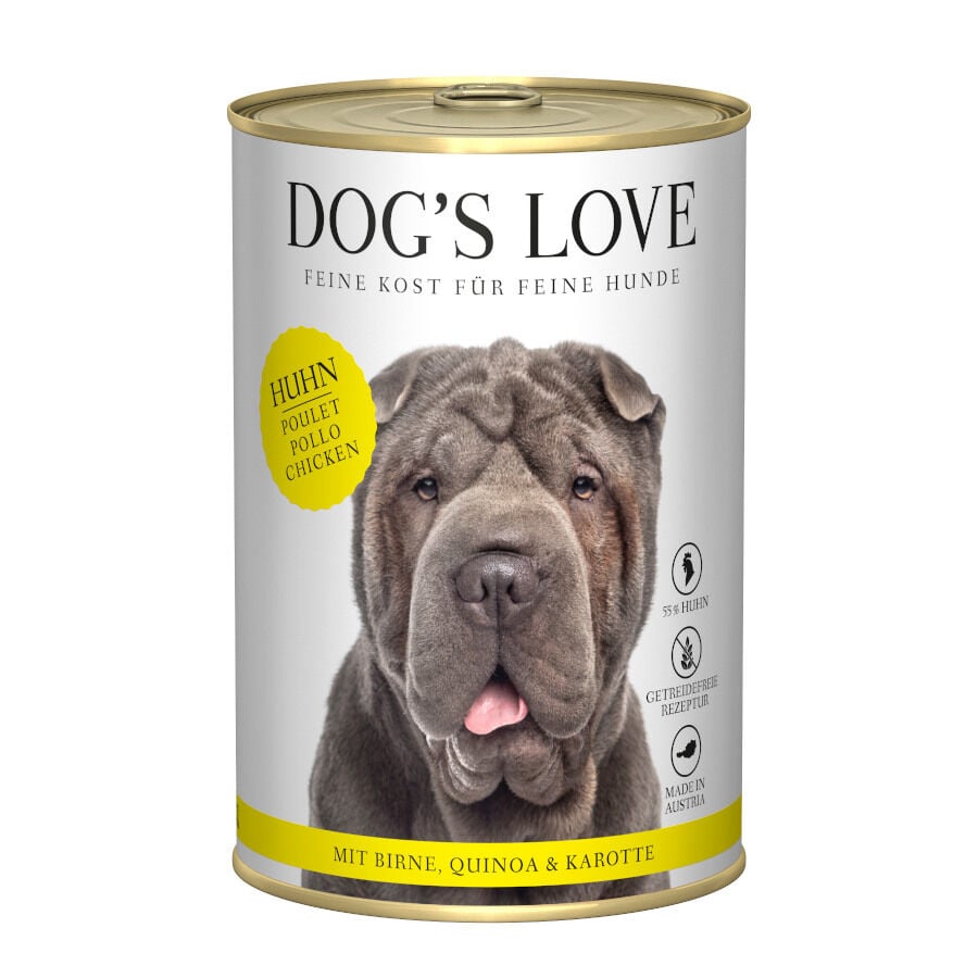 400 g Dog's Love Adulto Pollo lata para perros, , large Imagen numero 1