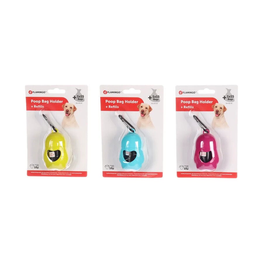 Flamingo Legga Porta Bolsas + 15 bolsas para heces de perro, , large Imagen numero 2