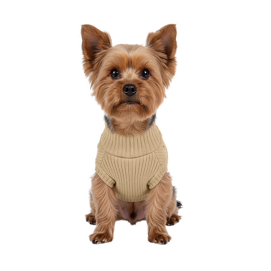 Gotoo Jersey de Punto Marr&oacute;n para perros, , large Imagen numero 7