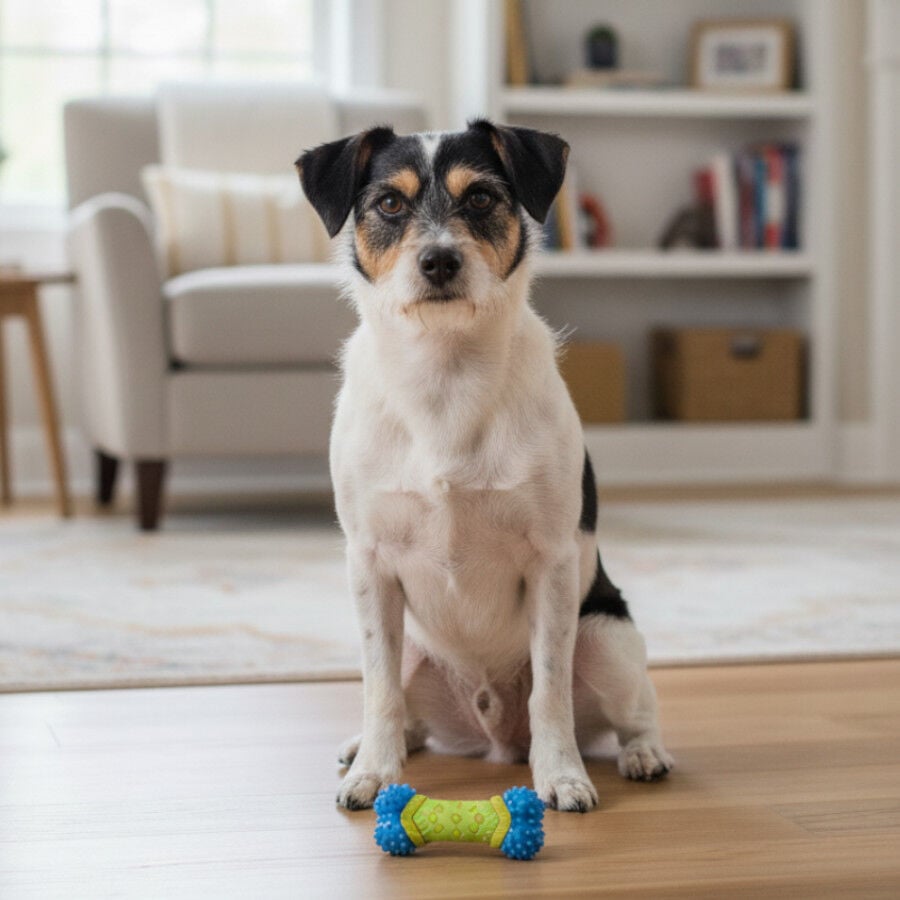 Tootoy! Hueso de Goma con Texturas para perros, , large Imagen numero 1