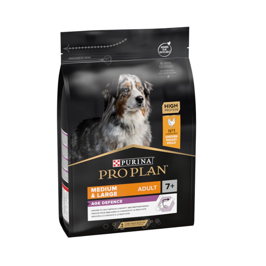 14 kg Pro Plan Adult Medium y Large Pollo pienso para perros S&eacute;nior +7, , large Imagen numero 1