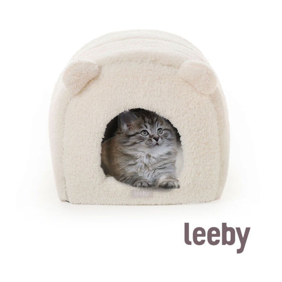 Leeby Igl&uacute; Desenfundable de Borreguito Blanco para gatitos, , large indicador imagen numero 2