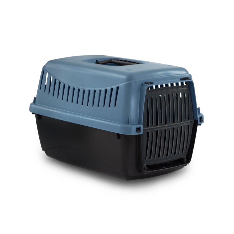 Outech Gipsy Plastic Azul Transport&iacute;n para perros y gatos, , large Imagen numero 1