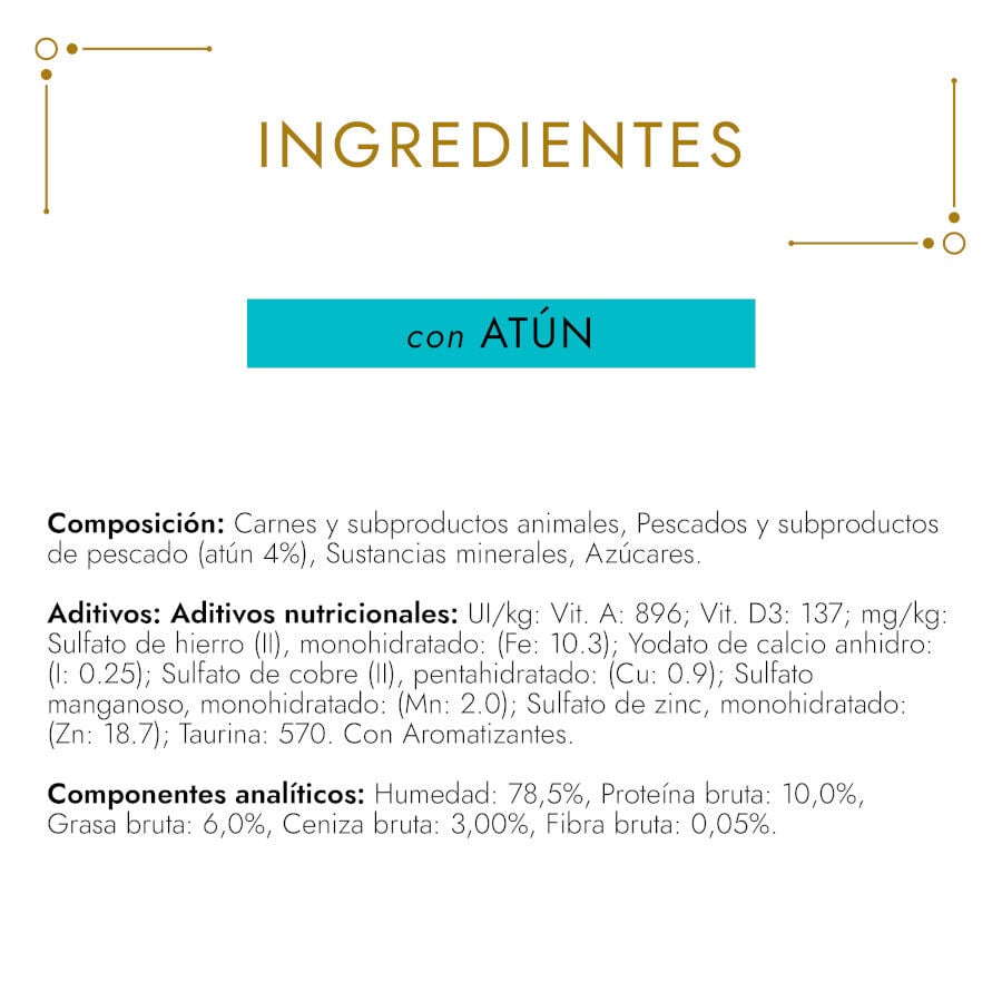 85 g Gourmet Gold Fondant con At&uacute;n en pat&eacute; lata para gatos, , large indicador imagen numero 4