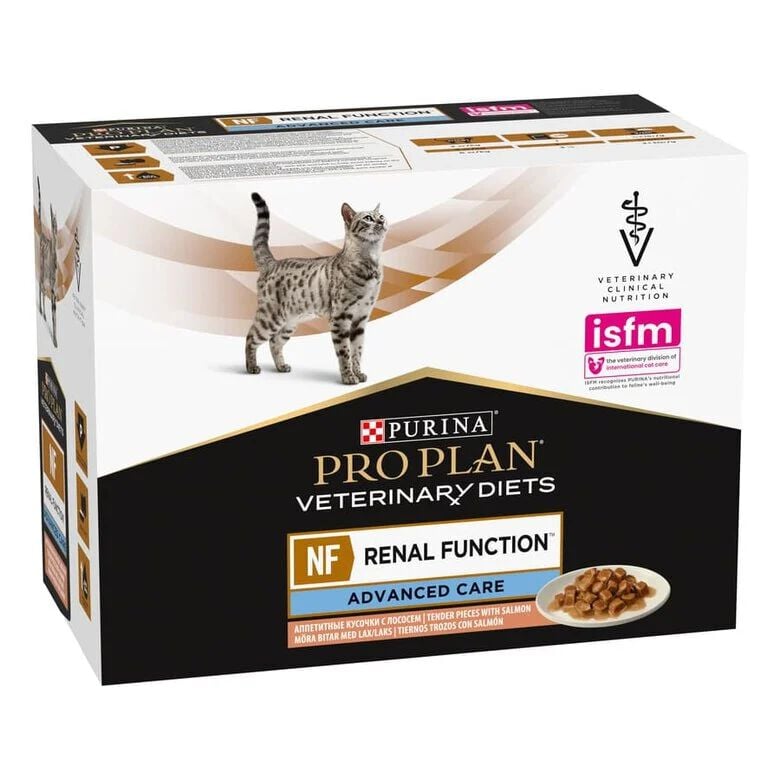 10 x 85 g Pro Plan Veterinary Diets Renal Function salm&oacute;n sobre para gatos, , large indicador imagen numero 1