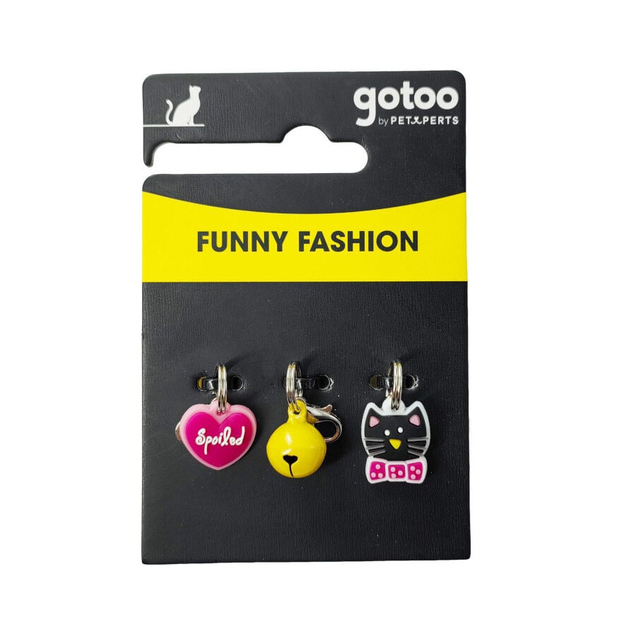 Gotoo Conjunto de chapas rosas para gatos, , large Imagen numero 6