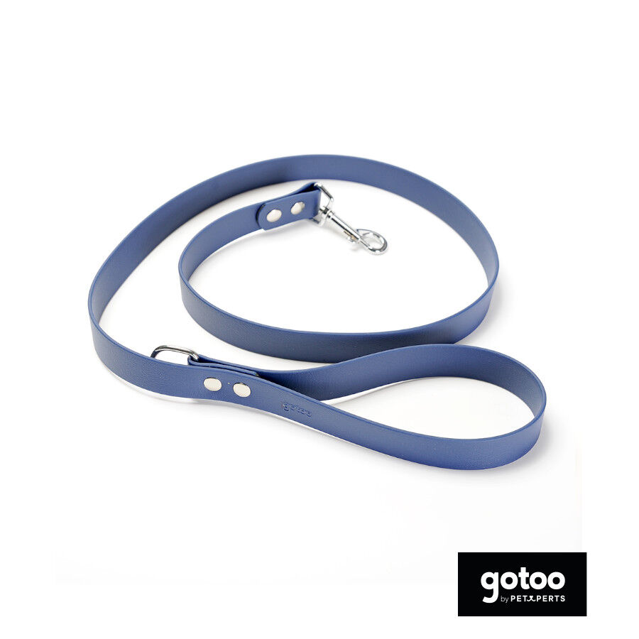 Gotoo Correa Biothane azul para perros, , large indicador imagen numero 2