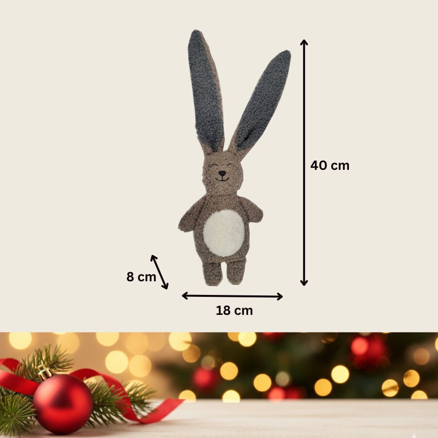 Wonder Christmas Peluche Conejo Navide&ntilde;o para perros, , large indicador imagen numero 4