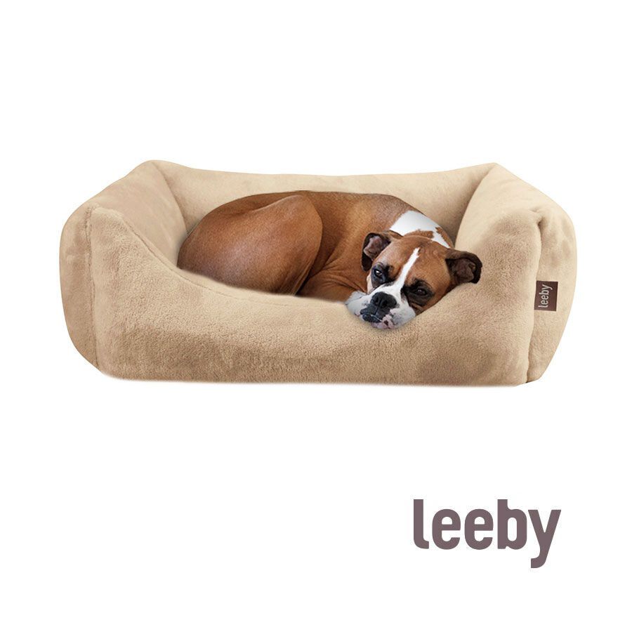 Leeby Cuna Desenfundable Beige para perros, , large Imagen numero 2
