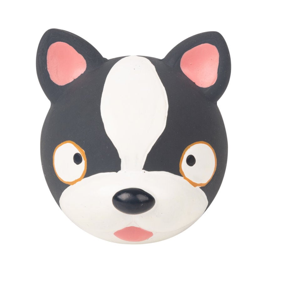 Tootoy! Chew French Bulldog mordedor de l&aacute;tex con sonido para perros, , large Imagen numero 1