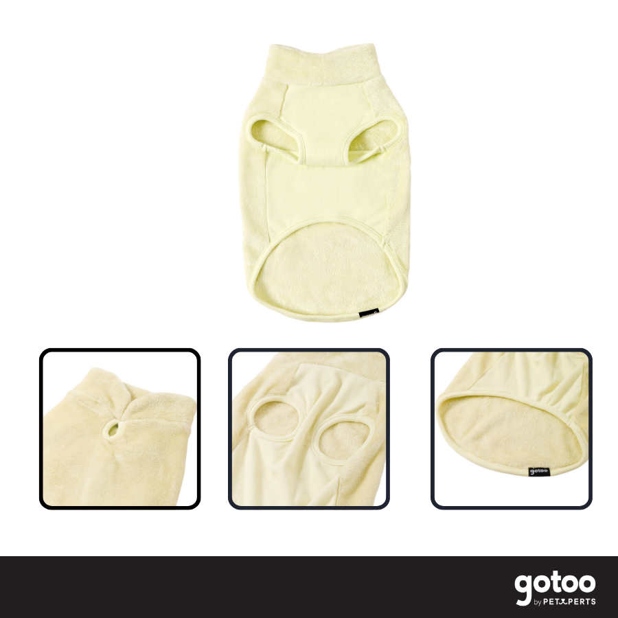 Gotoo Jersey Polar Amarillo para perros, , large Imagen numero 3