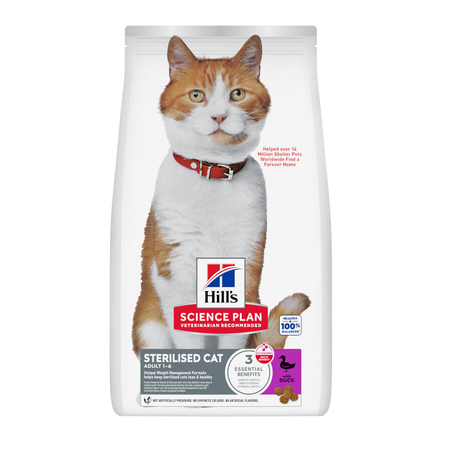7 kg Hill's Science Plan Sterilised Young Adult Pato pienso para gatos, , large Imagen numero 1