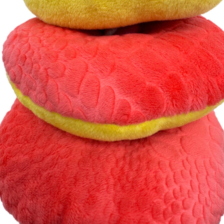 Tootoy! Comfort Ring Snake Cuddler peluche con cuerda para perros, , large Imagen numero 3
