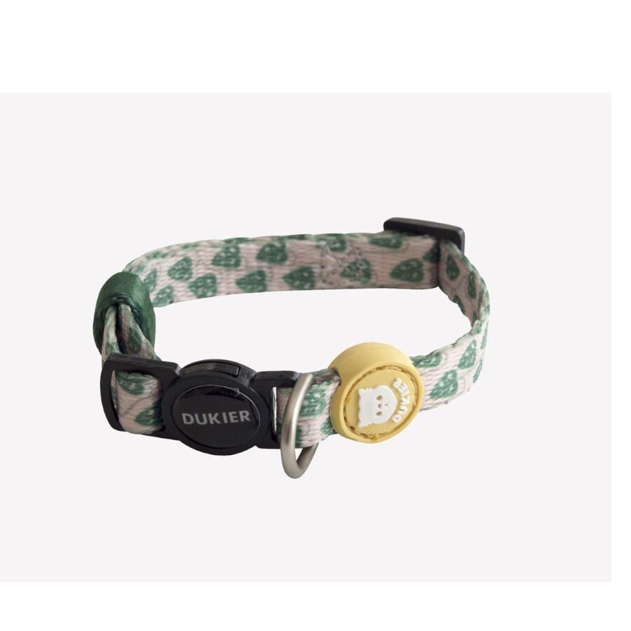 Dukier Collar Estampado Plantas para gatos, , large Imagen numero 1