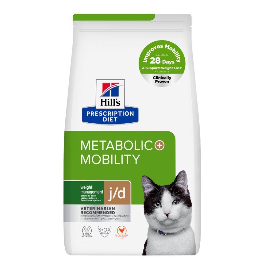 8 kg Hill's Prescription Diet Metabolic + Mobility Pollo Pienso para gatos, , large Imagen numero 2