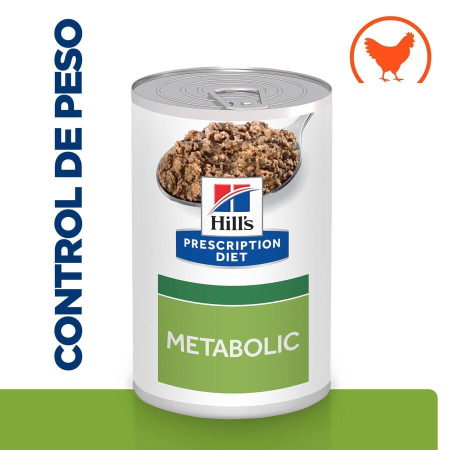 370 g Hill's Prescription Diet Metabolic Pollo lata para perros, , large indicador imagen numero 2