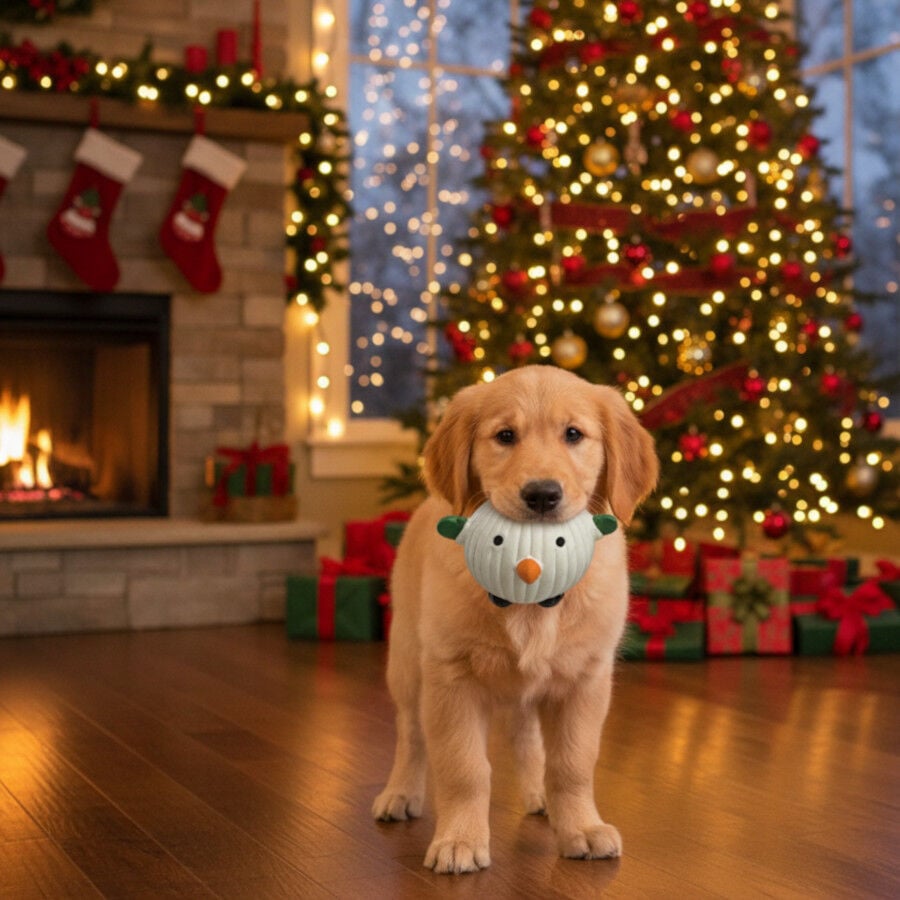 Wonder Christmas Pelota Navide&ntilde;a para perros, , large indicador imagen numero 3