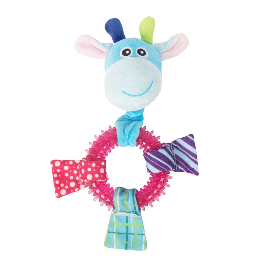 Tootoy! Chew Ring Giraffe mordedor para cachorros, , large Imagen numero 2
