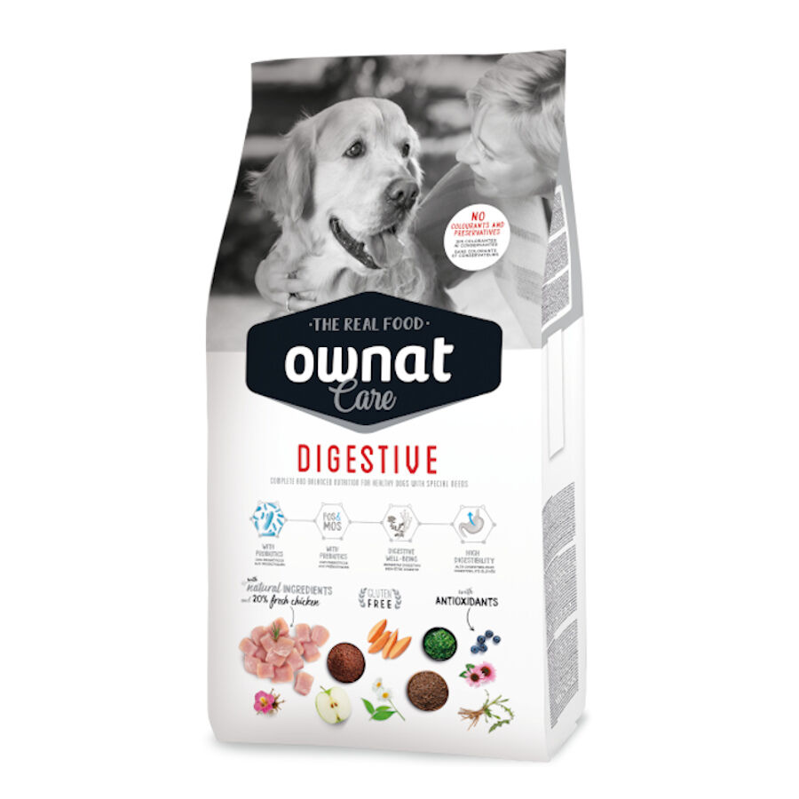 10 kg Ownat Care Digestive pienso para perros, , large Imagen numero 1