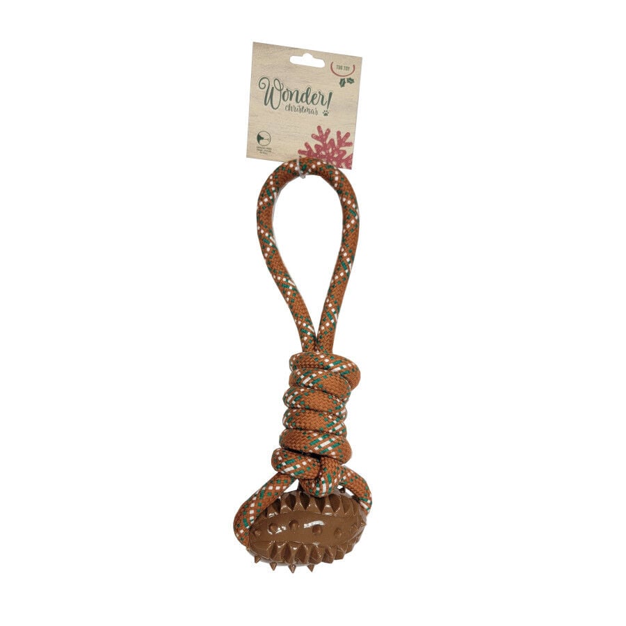 Wonder Christmas Juguete de Cuerda y Mordedor Navide&ntilde;o para perros, , large Imagen numero 6