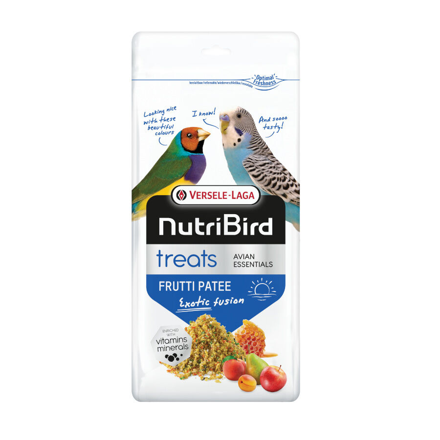 NutriBird Snack Frutti Patee Exotic Fusion para p&aacute;jaros