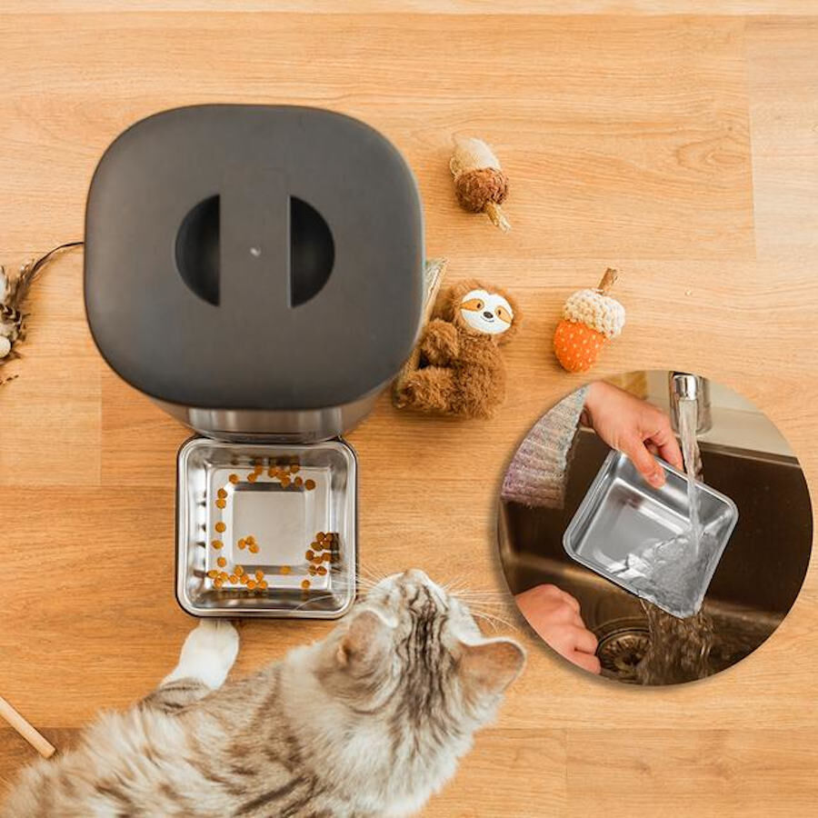 Cecotec Pumba 6000 Purrfect Meal Smart Vision Comedero Autom&aacute;tico para perros y gatos, , large indicador imagen numero 5