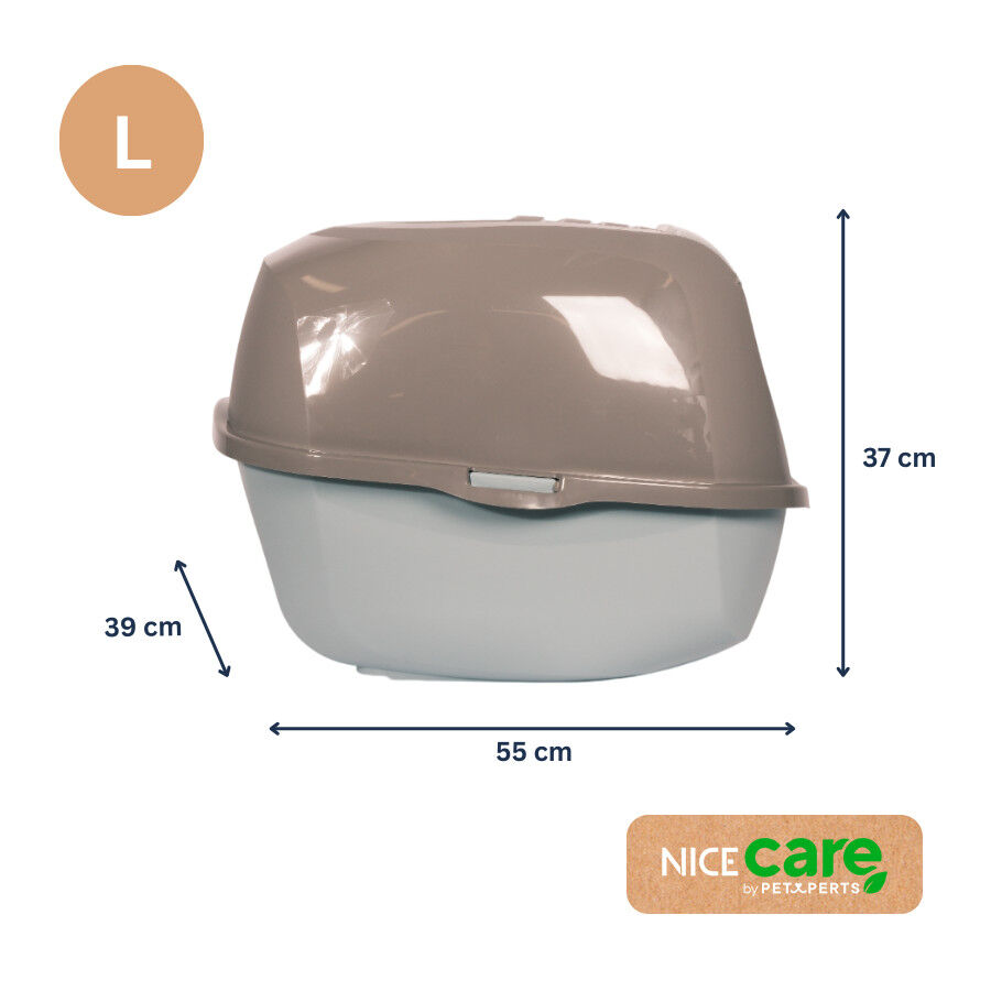 Nice Care Eco Arenero Smart Azul para gatos, , large Imagen numero 2