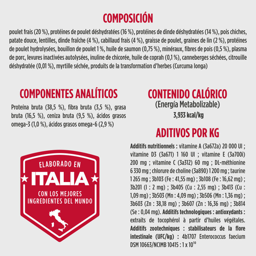 4 kg Nulo Baked & Coated Pienso Pollo Pavo y Pescado para gatos, , large indicador imagen numero 2