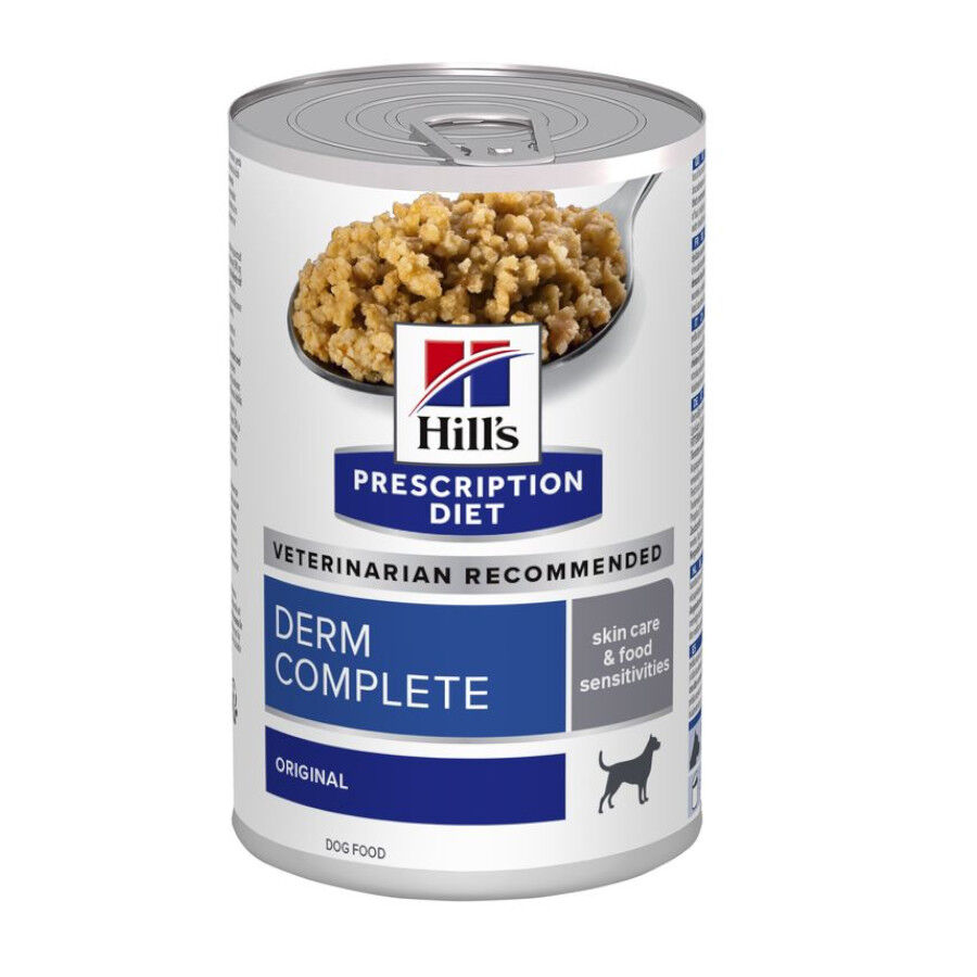 370 g Hill's Prescription Diet Derm Complete lata para perros, , large indicador imagen numero 1