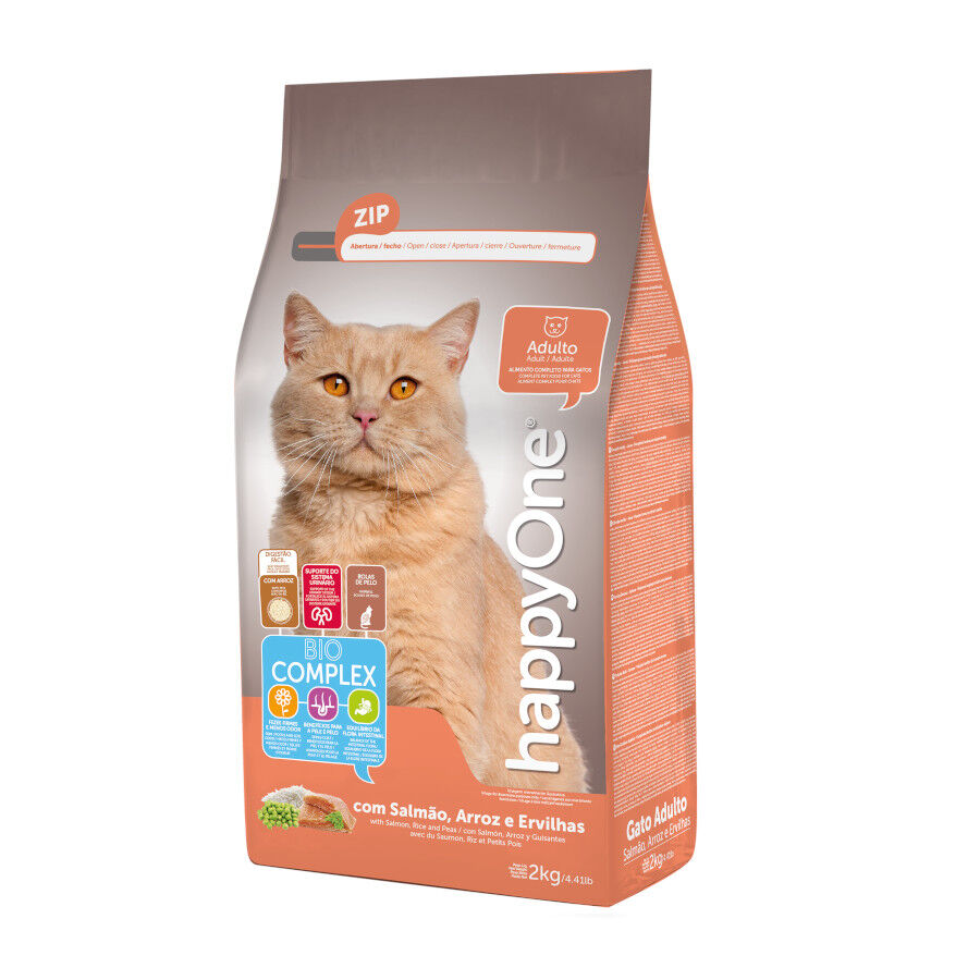 happyOne Adult Salm&oacute;n pienso para gatos
