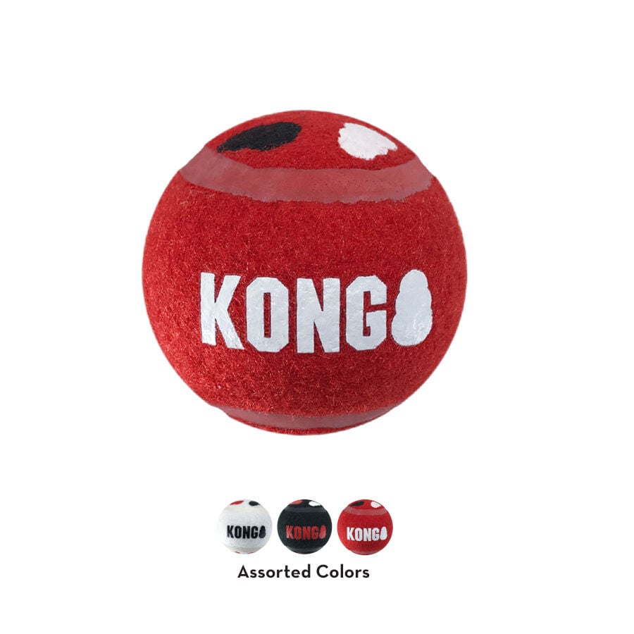 Kong Signature Sport 2-PK Pelotas de tenis para perros, , large Imagen numero 3