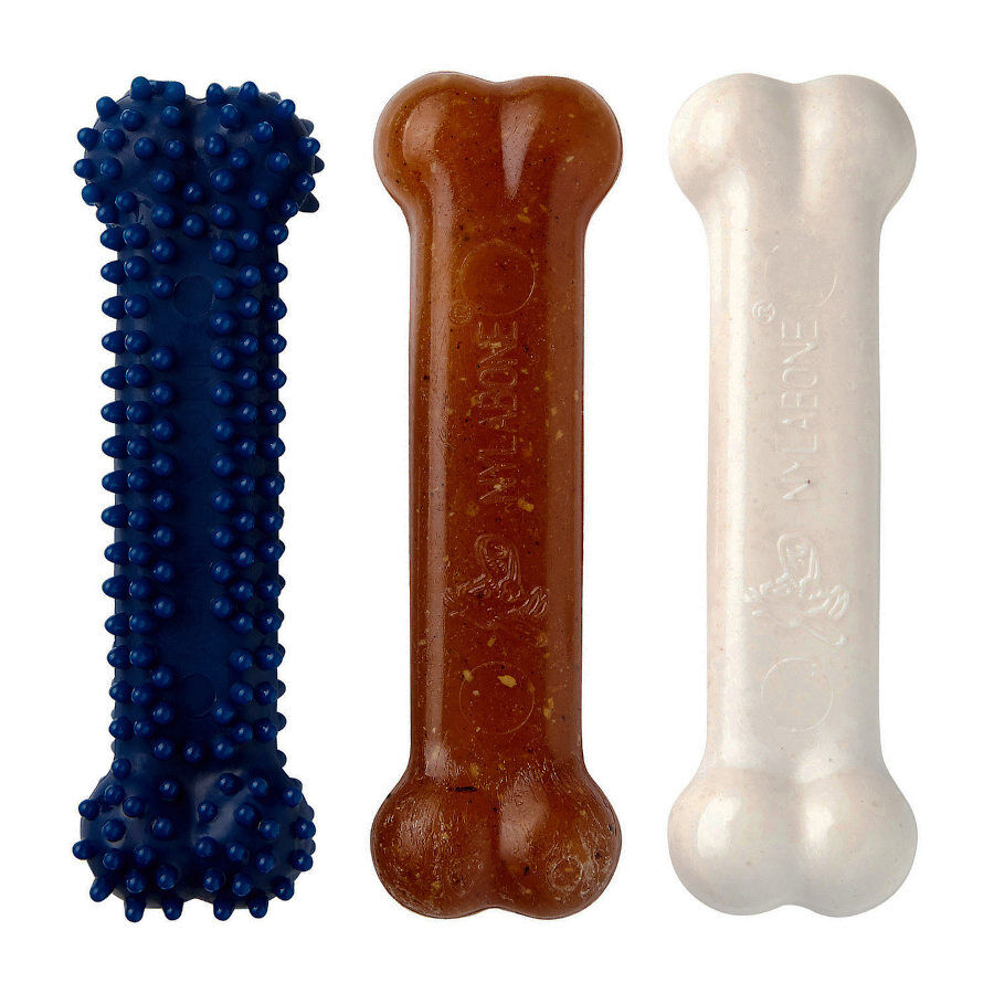 Nylabone Kit de Iniciaci&oacute;n Mordedor Triple para cachorros, , large indicador imagen numero 1