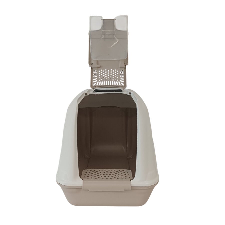 Nice Care Arenero Cerrado Netta Close Beige para gatos, , large Imagen numero 7
