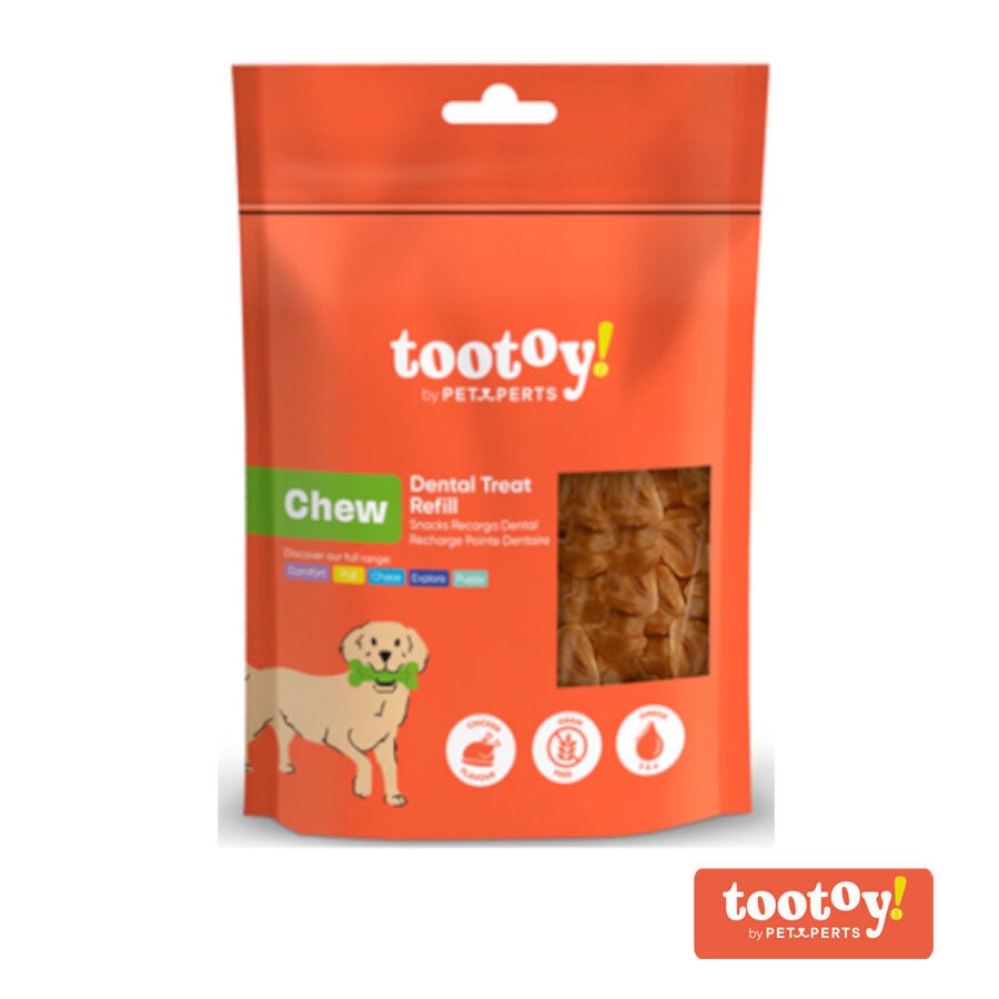 Tootoy! Chew Dental Refill Natural Chuches para mordedores para perros, , large indicador imagen numero 3