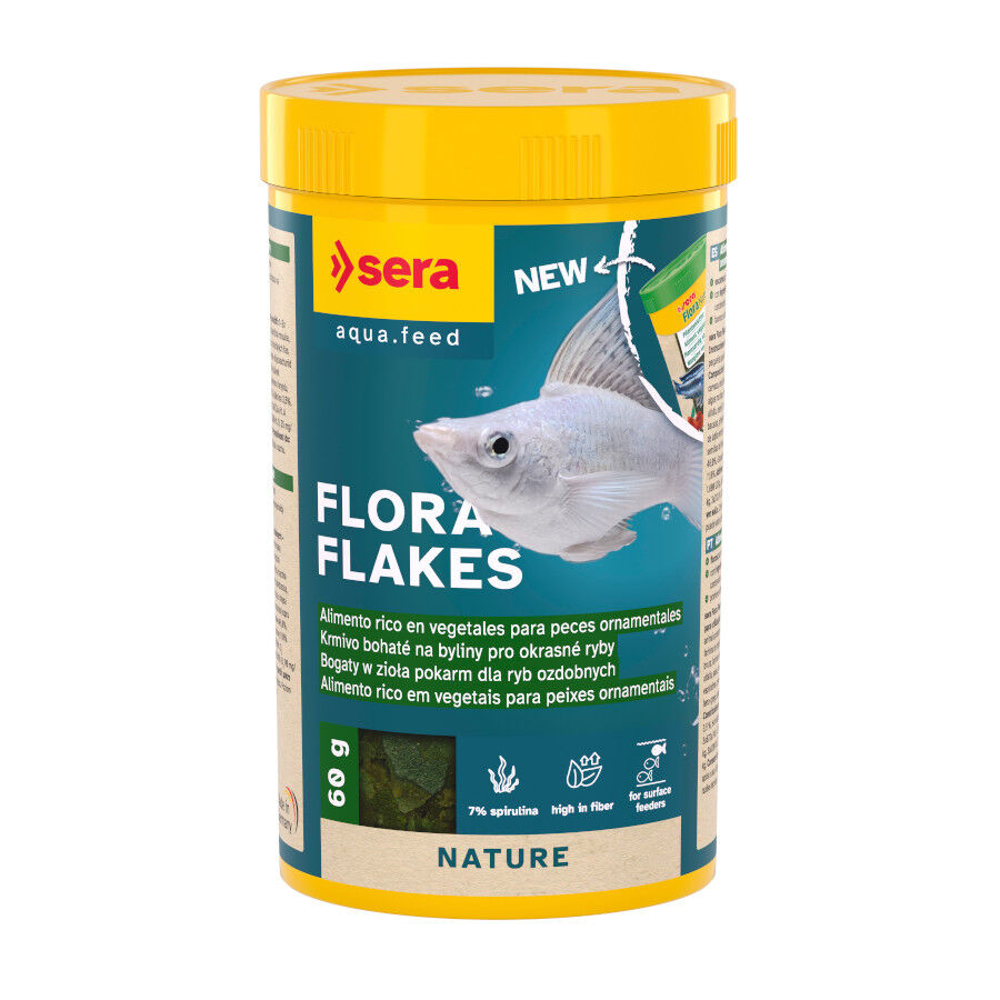 Sera Flora Nature Alimento para peces, , large indicador imagen numero 1
