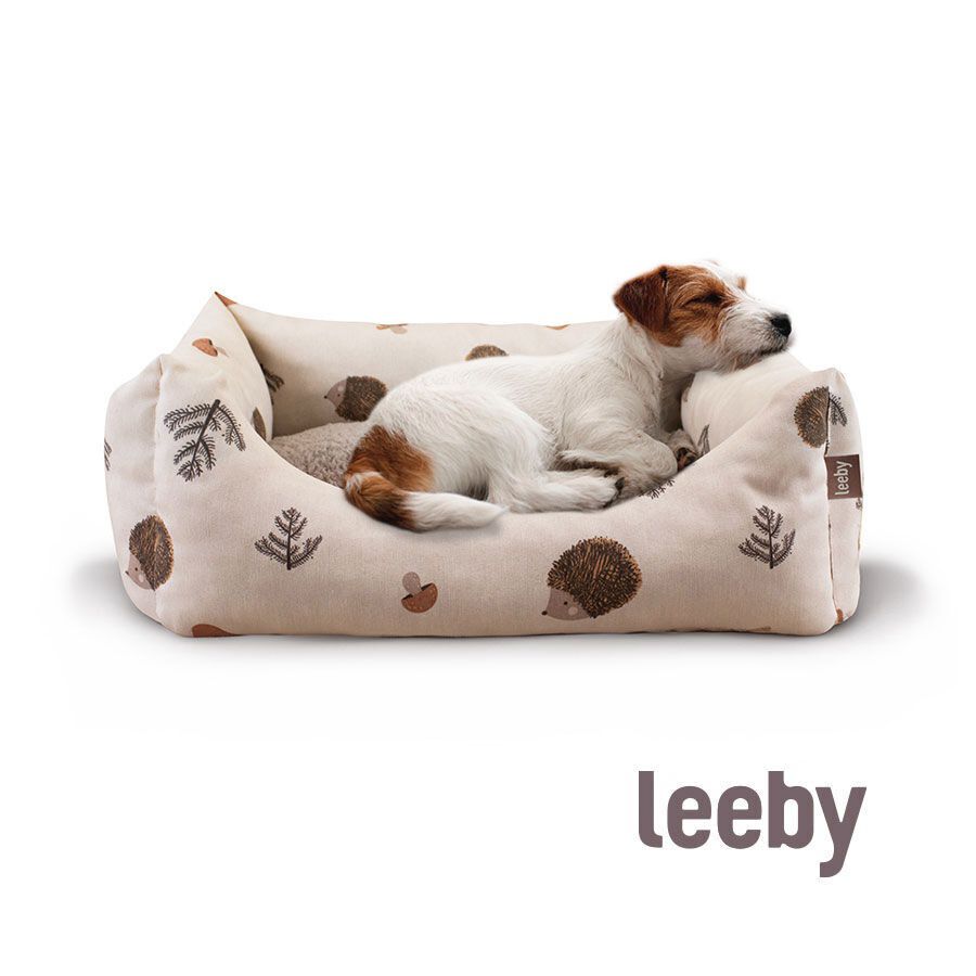 Leeby Cama Blanca con Erizos para perros, , large indicador imagen numero 2