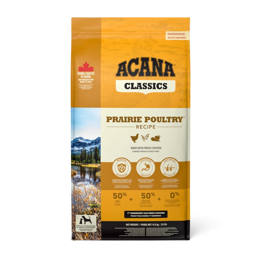 14.5 kg Acana Classics Prairie Poultry pienso para perros, , large Imagen numero 1