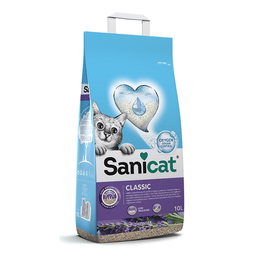 10 L Sanicat Classic Arena Absorbente Lavanda, , large Imagen numero 1