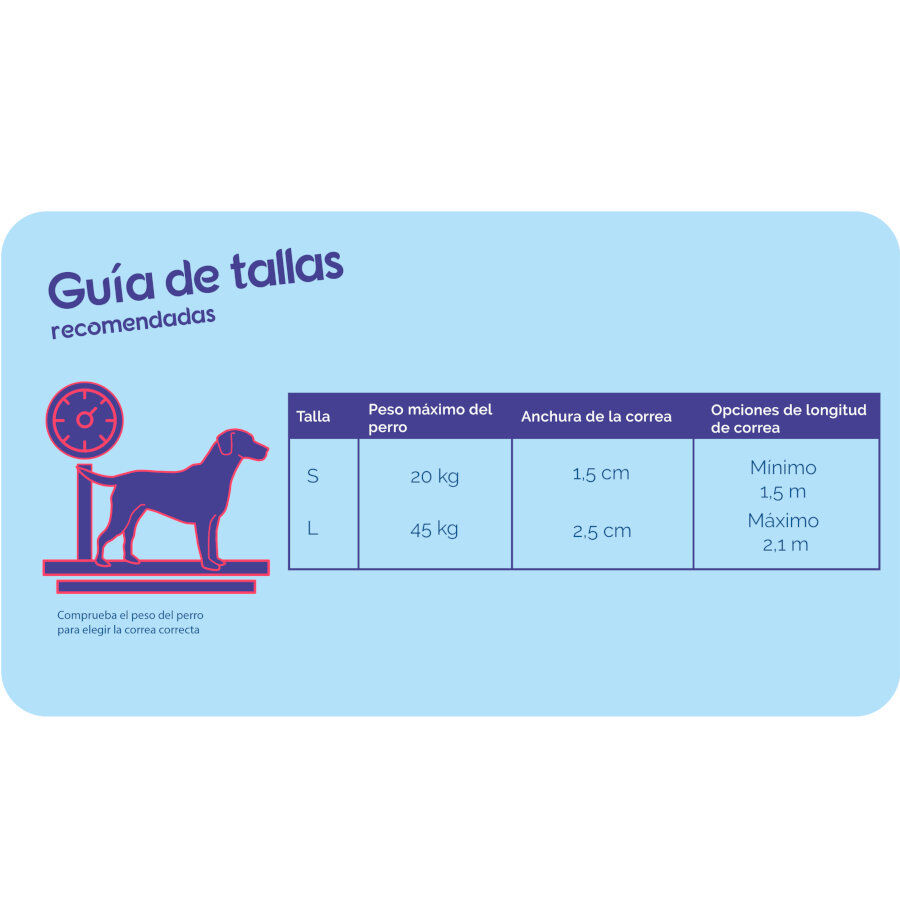 Halti correa de canicross acolchada morada para perros, , large indicador imagen numero 5