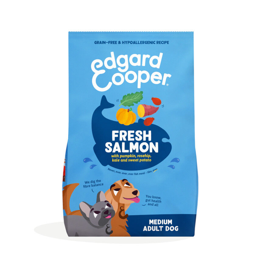 12 kg Edgard & Cooper Adult Salm&oacute;n pienso para perros, , large indicador imagen numero 1