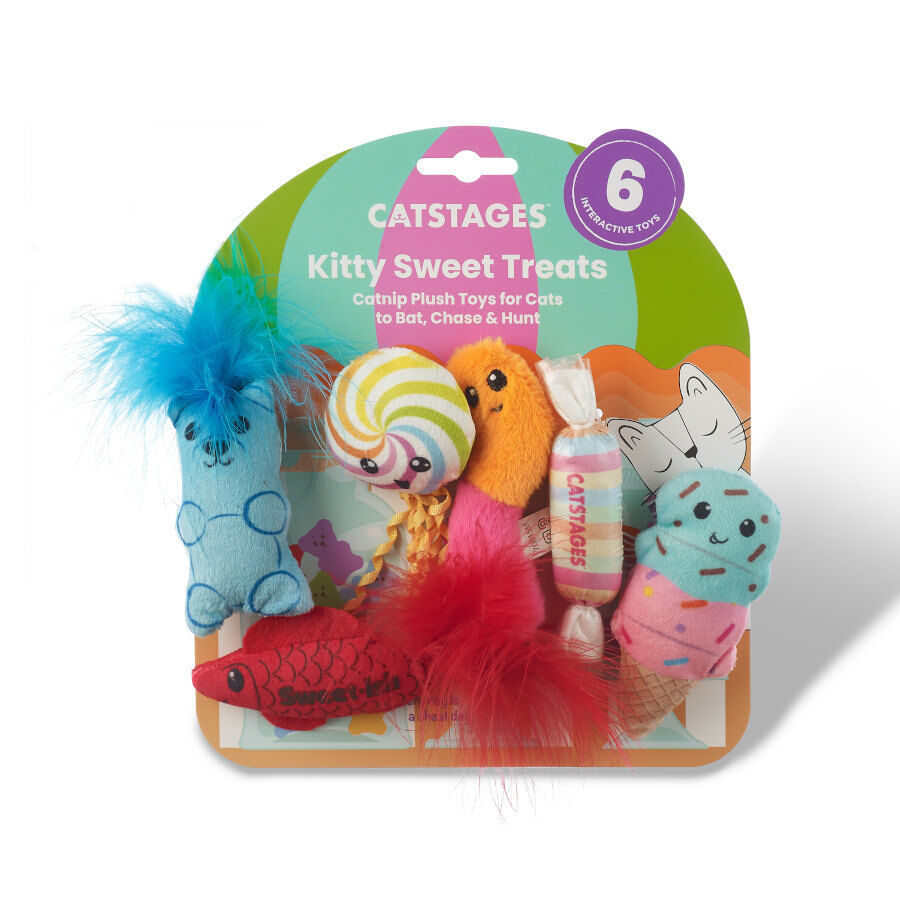 Catstages Sweet Treats Peluches Surtidos para gatos, , large Imagen numero 1