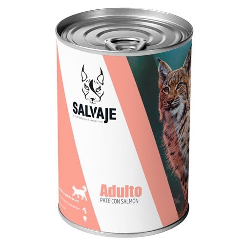 Salvaje Original Adulto Salm&oacute;n en Pat&eacute; lata para gatos