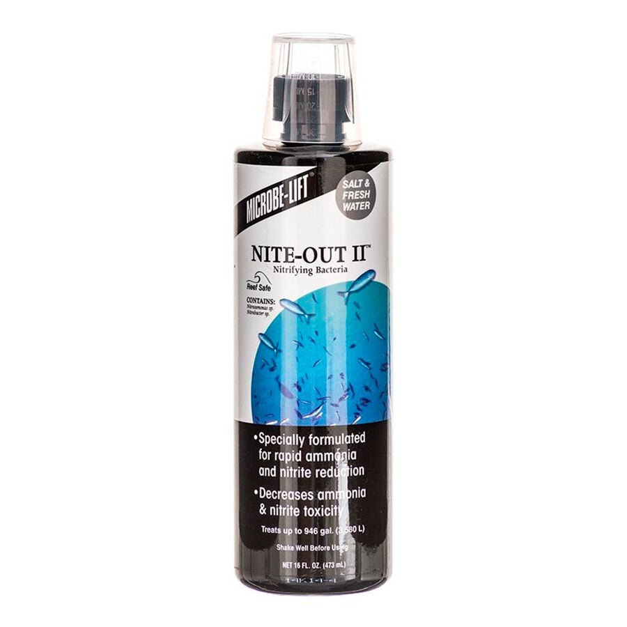 Microbe-Lift Nite-Out II Eliminador de Amoniaco y Nitrito para acuarios, , large Imagen numero 1